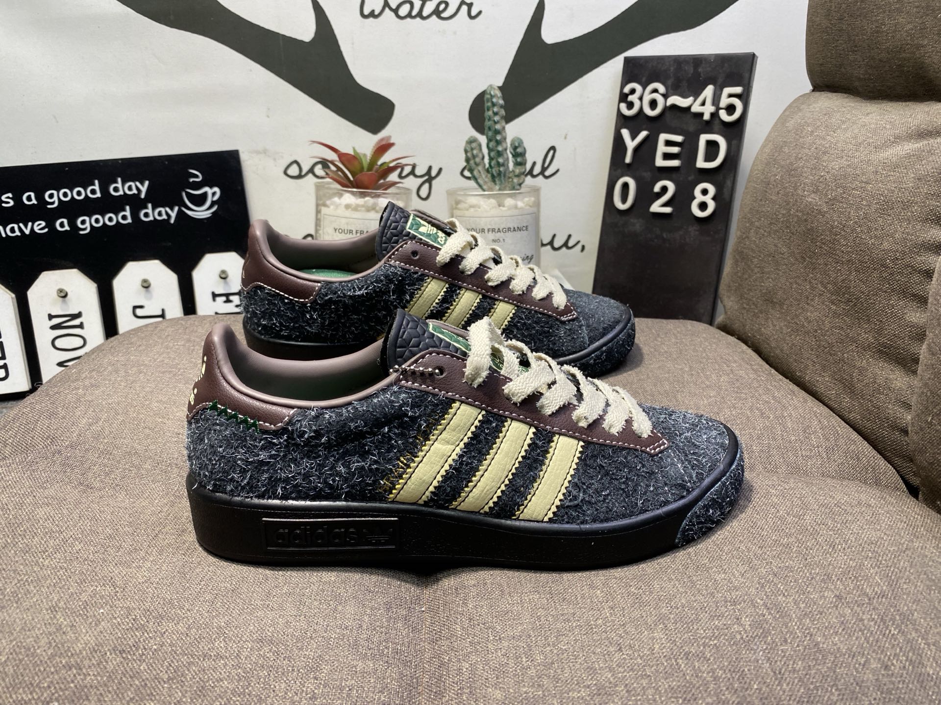 阿迪达斯Adidas Forest Hills x Brain Dead联名休闲时尚复古板鞋36-45