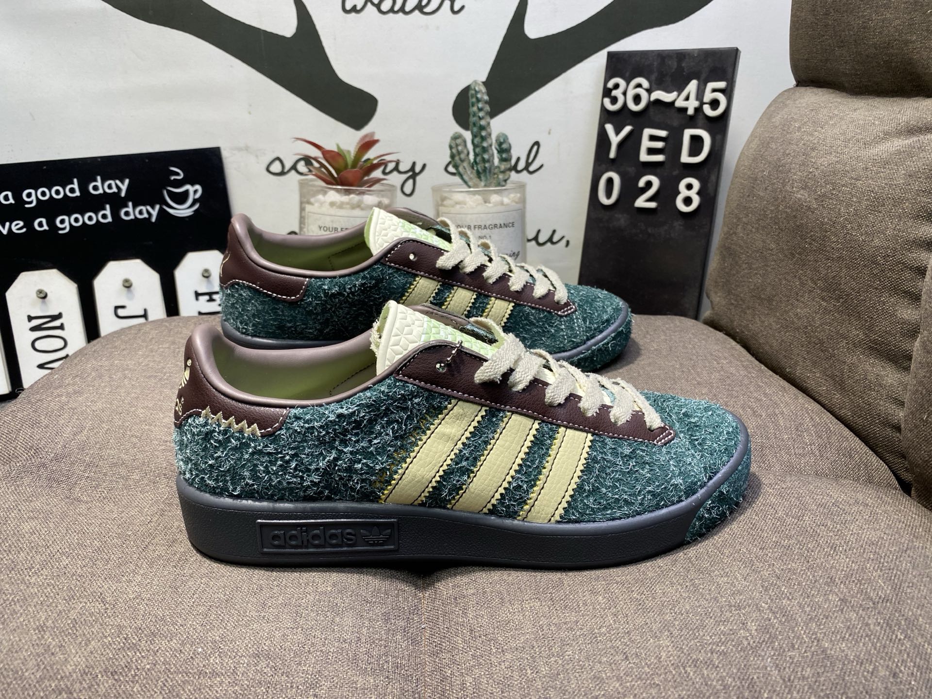 阿迪达斯Adidas Forest Hills x Brain Dead联名休闲时尚复古板鞋36-45