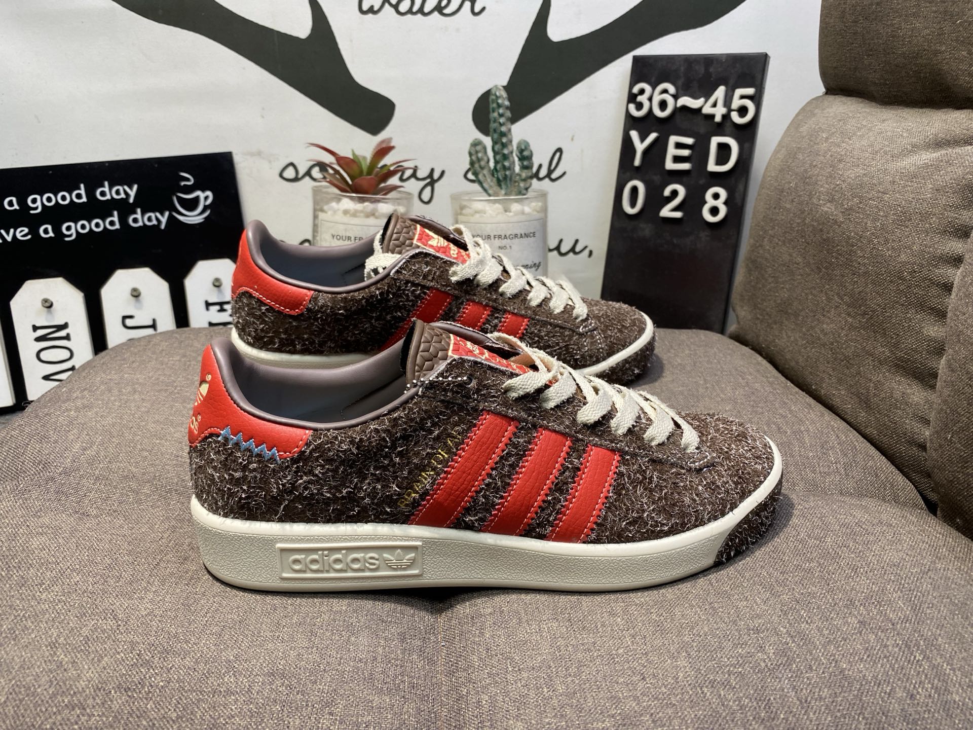 阿迪达斯Adidas Forest Hills x Brain Dead联名休闲时尚复古板鞋36-45