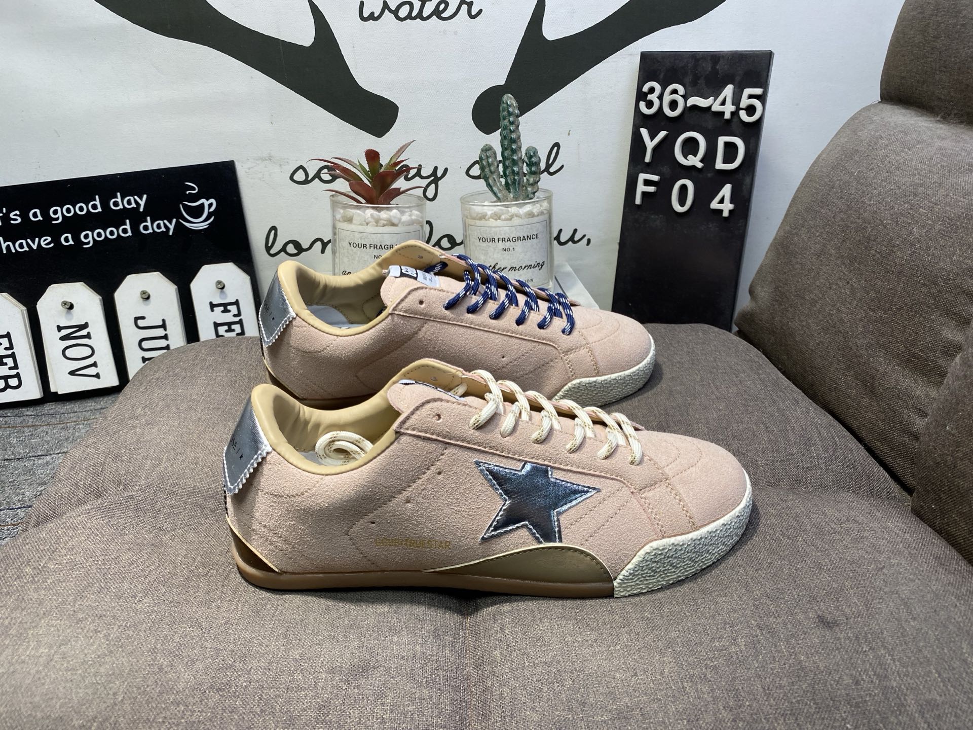 GOLDEN GOOSE 五角星厚底做旧 休闲板鞋 小脏鞋YQDF04