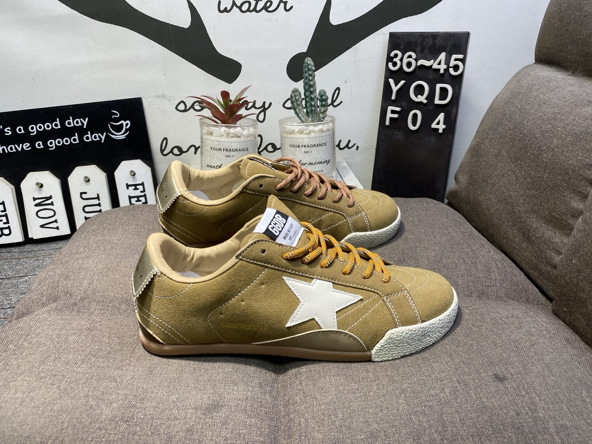 GOLDEN GOOSE 五角星厚底做旧 休闲板鞋 小脏鞋YQDF04