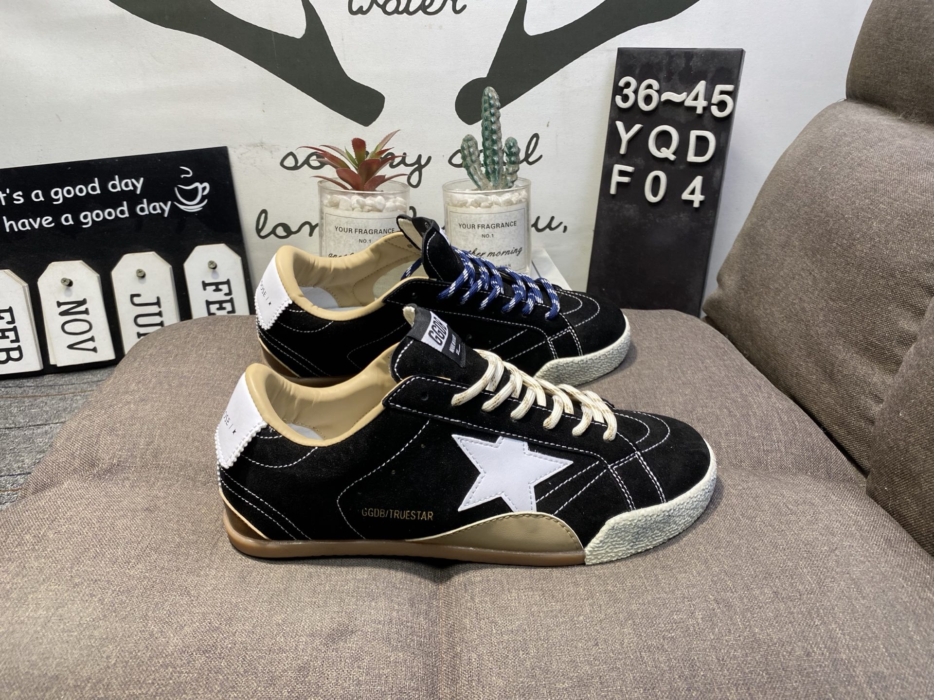 GOLDEN GOOSE 五角星厚底做旧 休闲板鞋 小脏鞋YQDF04