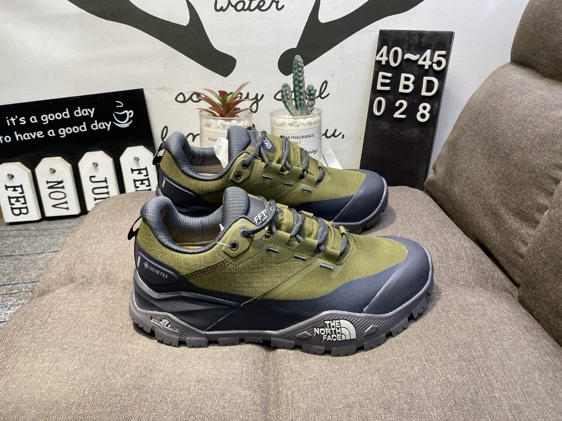 公司级纯原The North Face Offtrail Hike北面轻质防水缓震男士户外越野跑鞋40-45