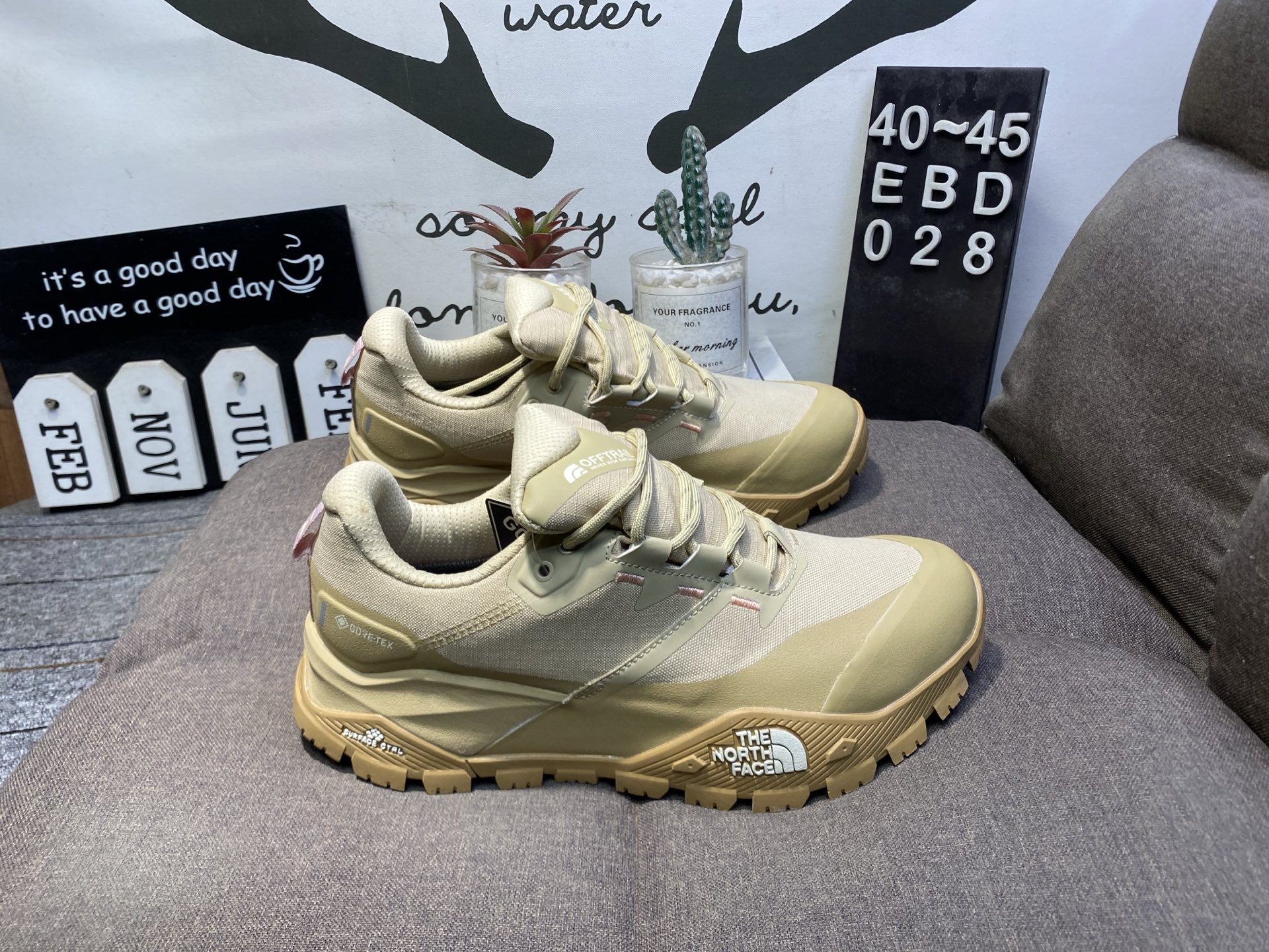公司级纯原The North Face Offtrail Hike北面轻质防水缓震男士户外越野跑鞋40-45