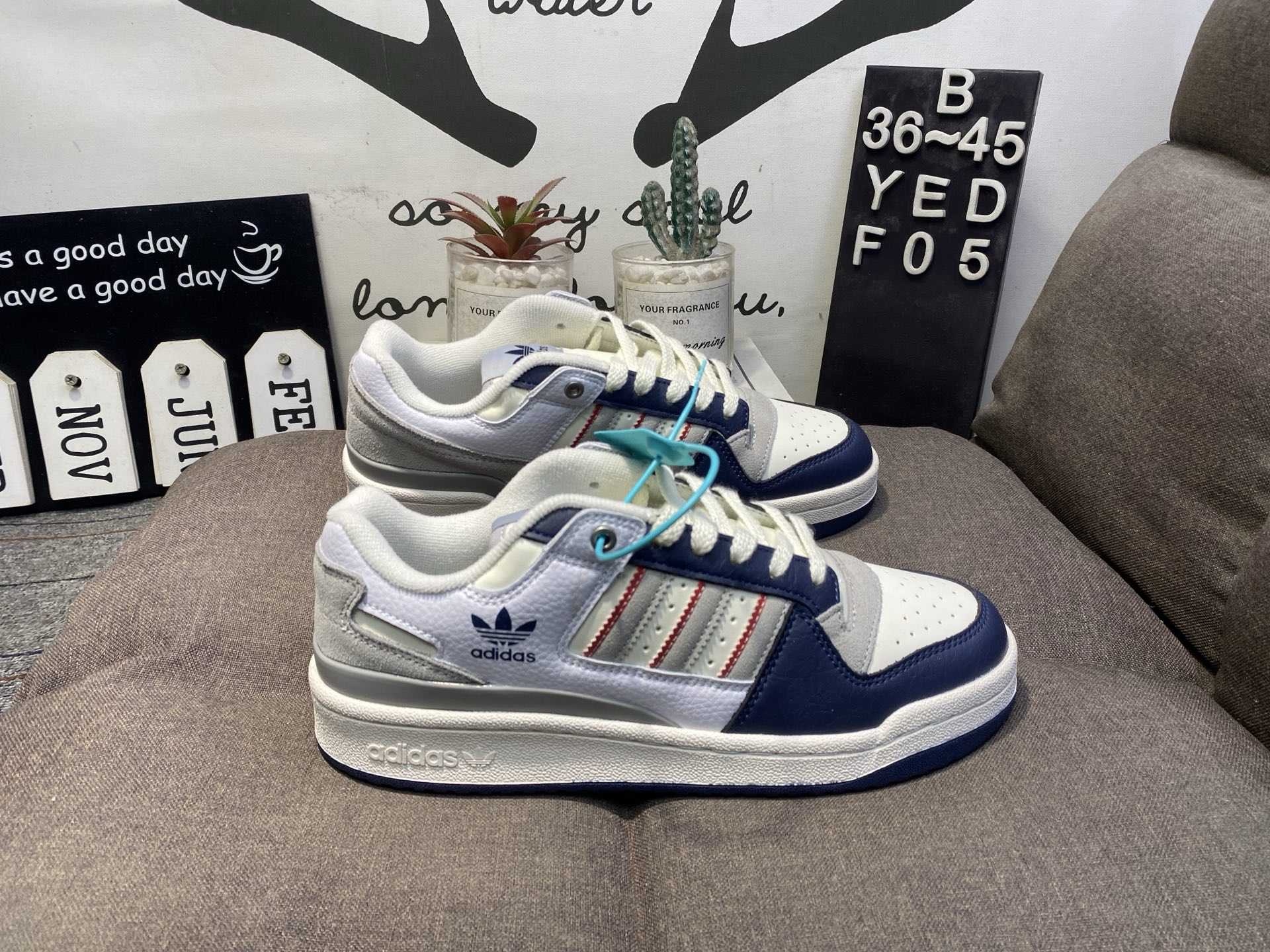 adidas 阿迪达斯originals FORUM 84 Low ADV 低帮休闲板鞋YEDF05