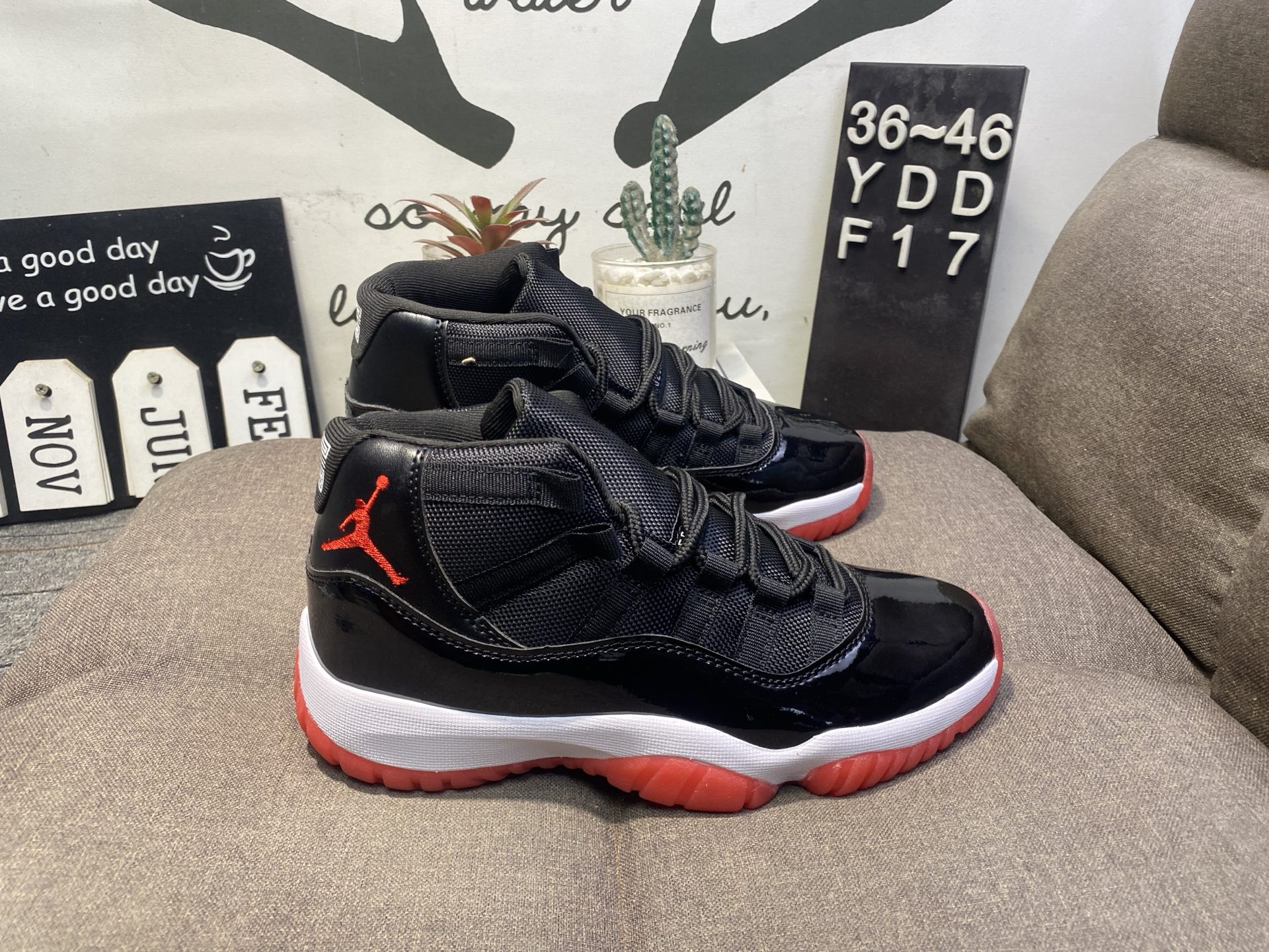 Air Jordan 11 Retro AJ11 乔丹11代 中低帮运动篮球鞋 YDDF17