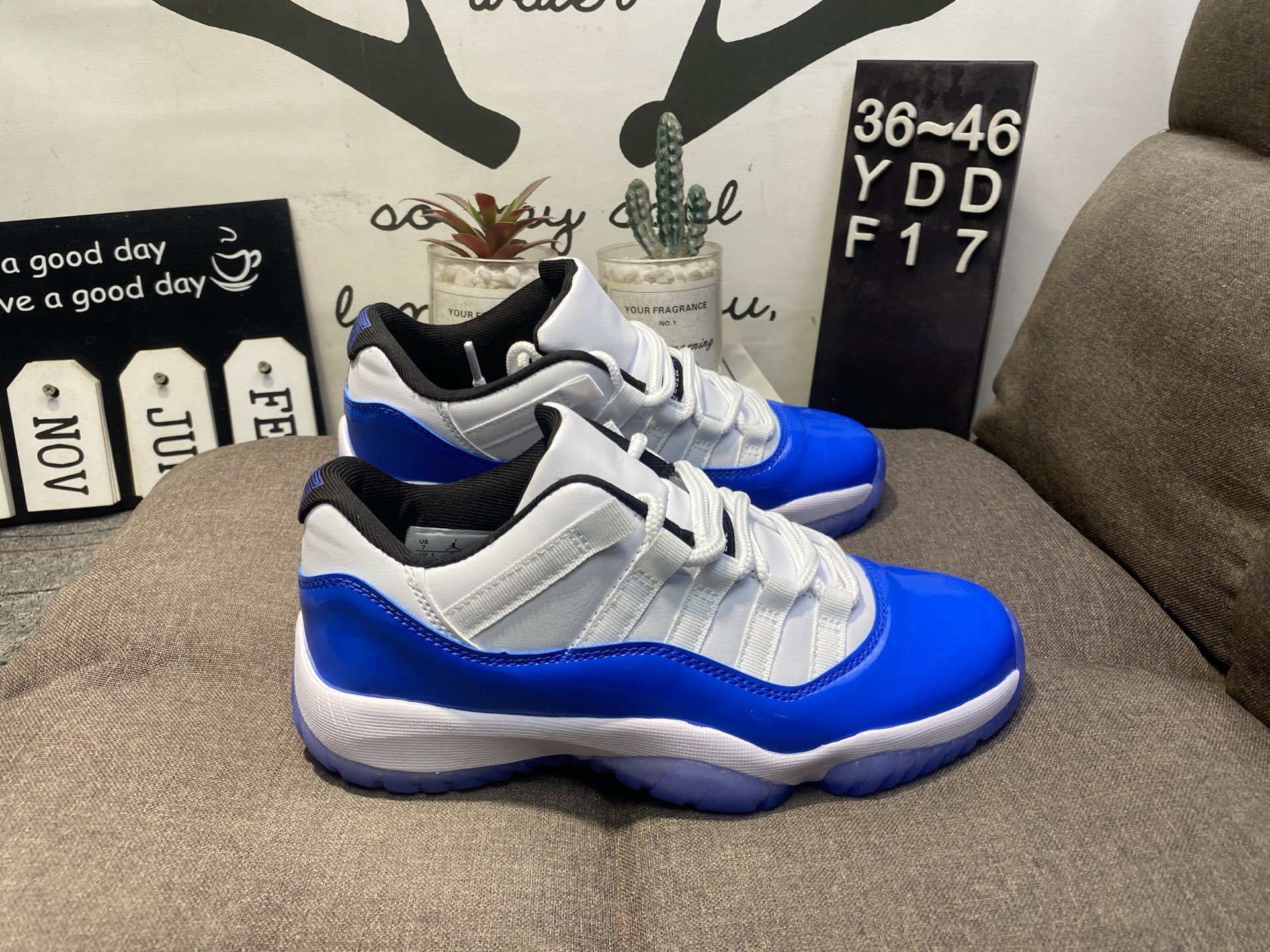 Air Jordan 11 Retro AJ11 乔丹11代 低帮运动篮球鞋 YDDF17