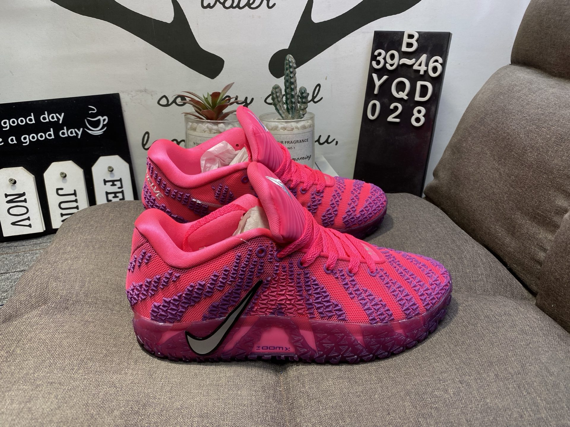 NIKE 耐克JA3 莫兰特3代 耐磨防滑低帮男子实战篮球鞋YQD028