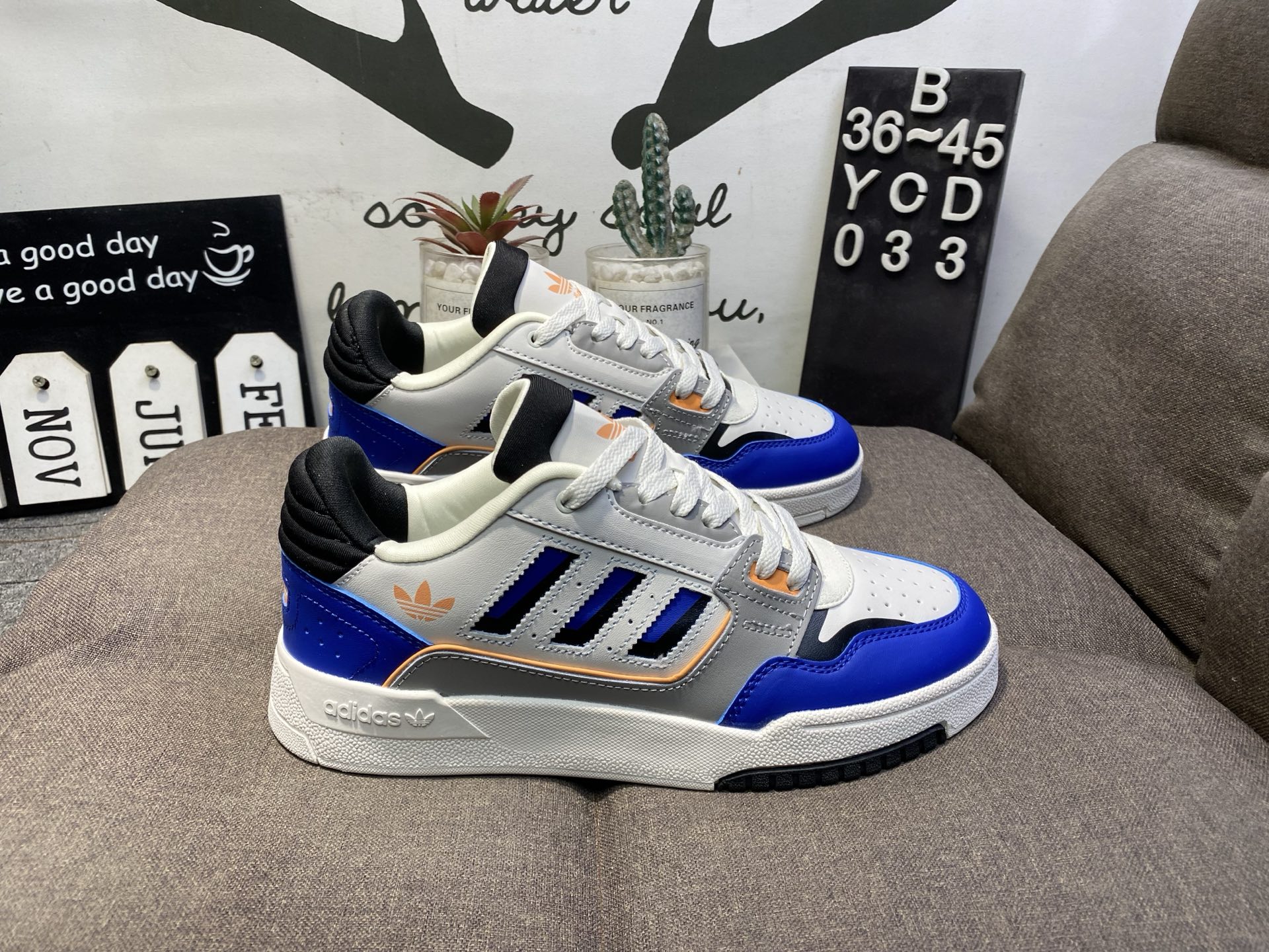 140💰真标半码
Adidas阿迪达斯三叶草DROP STEP运动休闲鞋YCD033