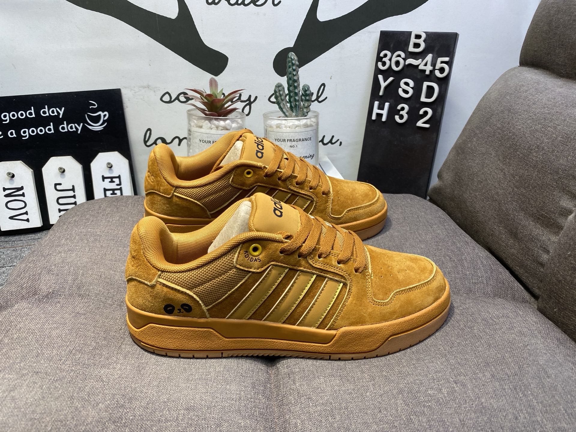 🈴130💰真标半码
Adidas阿迪达斯NEO ENTRAP男女同款低帮休闲透气平底小白鞋YSDH32