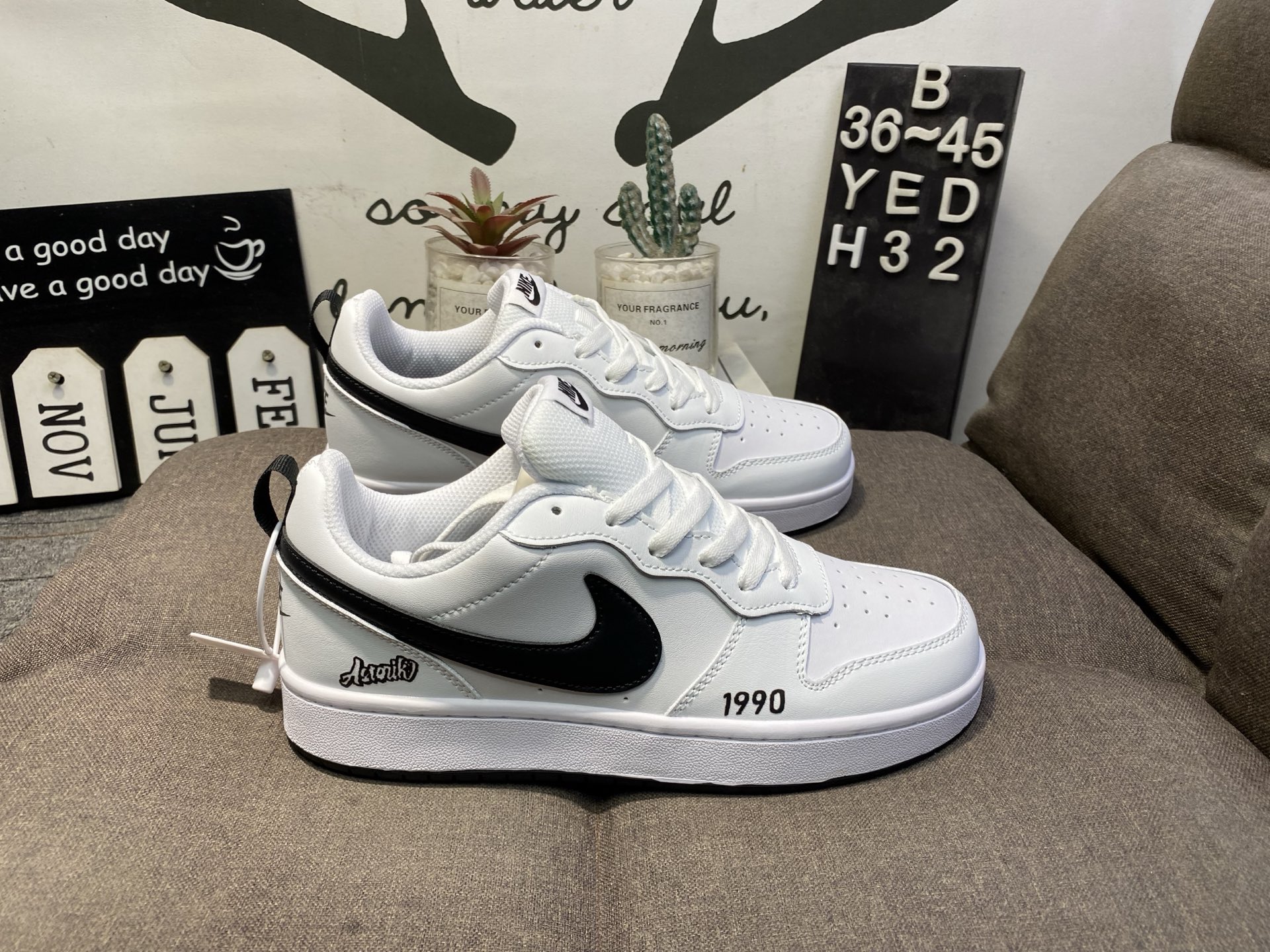 120💰真标半码 Nike/耐克COURT BOROUGH男女地步运动休闲板鞋YEDH32