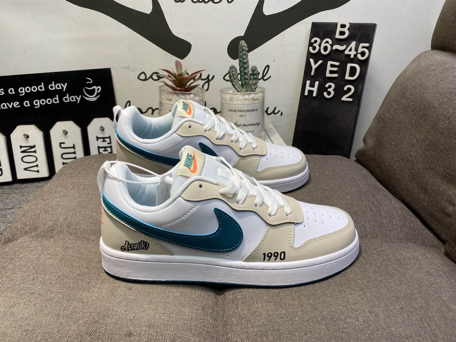 120💰真标半码 Nike/耐克COURT BOROUGH男女地步运动休闲板鞋YEDH32