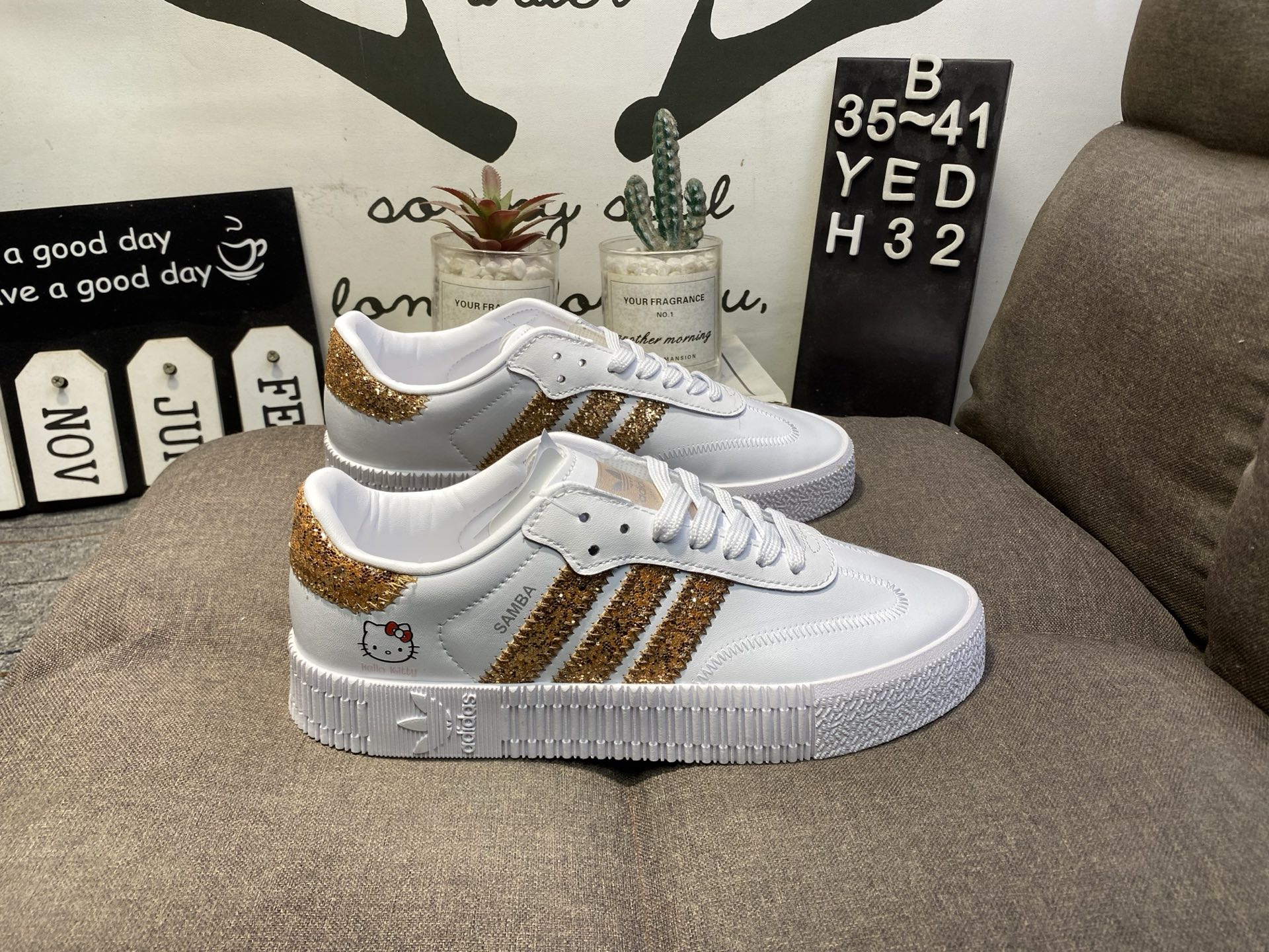 120💰真标半码
Adidas/阿迪达斯CUTDOOR皮革德训经典板鞋YEDH32