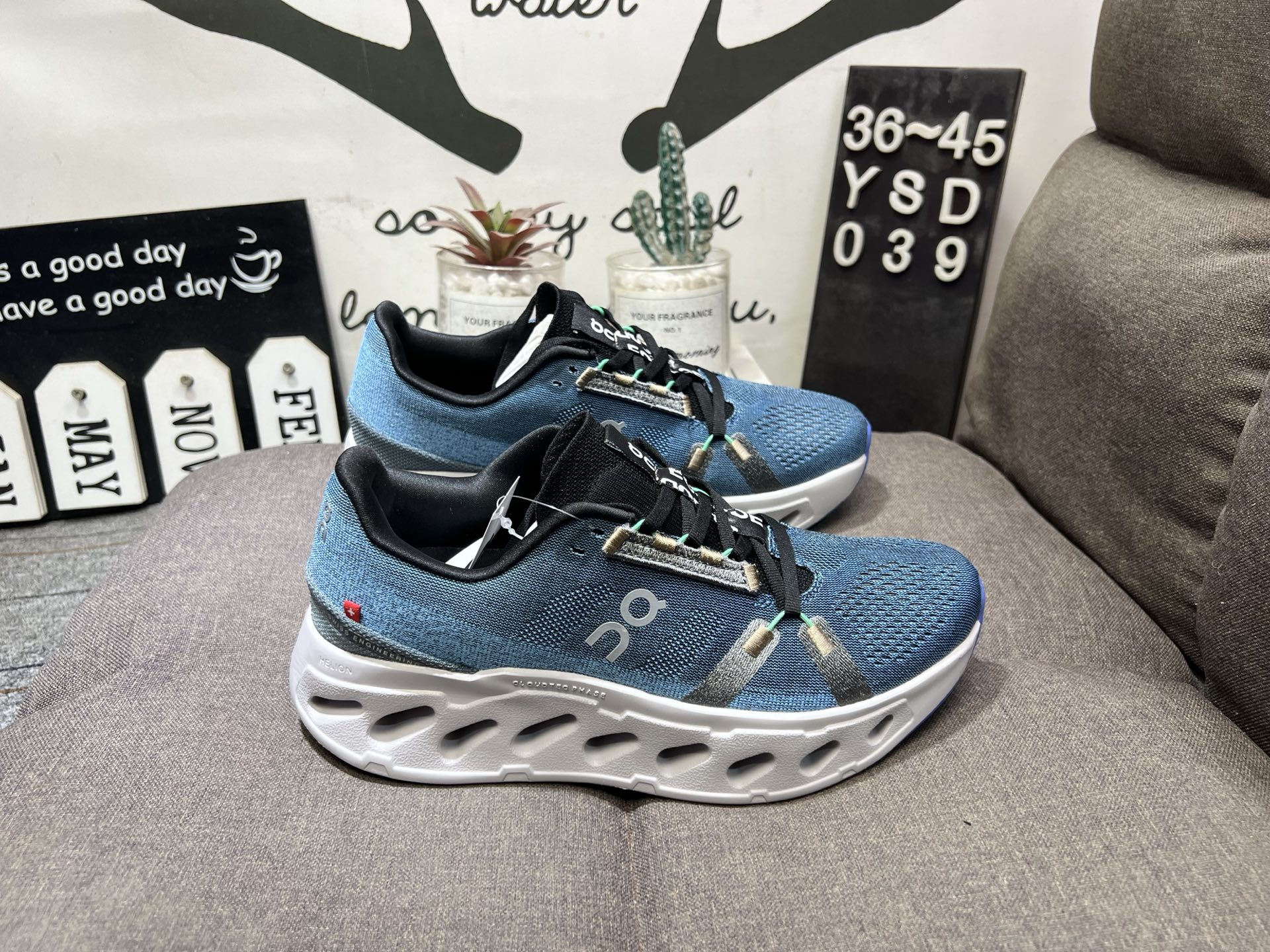 On昂跑Cloudeclipse舒适厚底缓震休闲运动长距离跑鞋YSD039