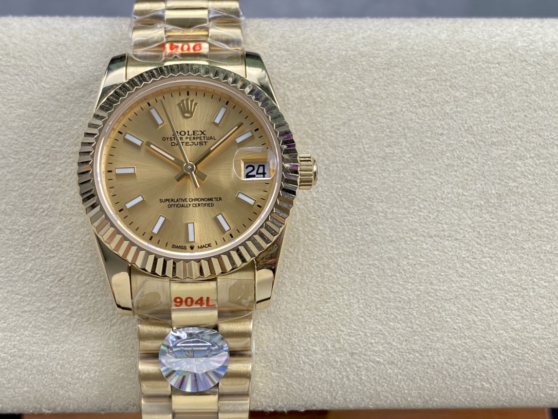 SK Factory 女款 劳力士Rolex 日志型31mm 自動機械式腕時計