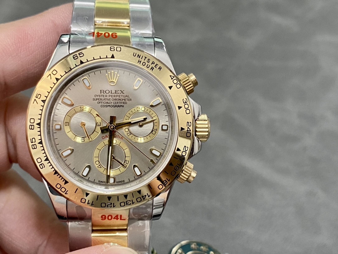 SK Factory 劳力士Rolex 迪通拿シリーズ 40mm 自動機械腕時計