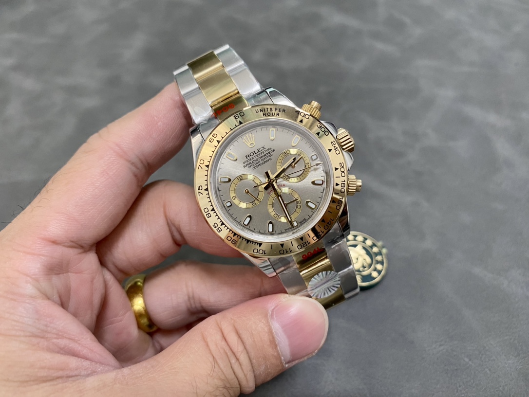 SK Factory 劳力士Rolex 迪通拿シリーズ 40mm 自動機械腕時計