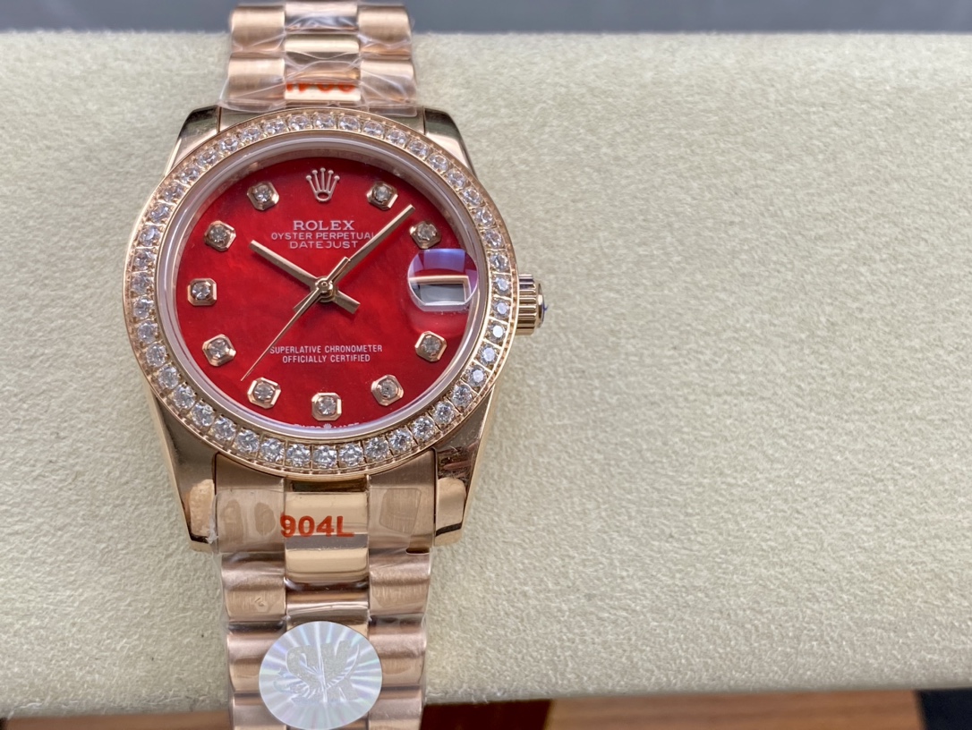 SK Factory 女款 劳力士Rolex 日志型31mm 自動巻き腕時計