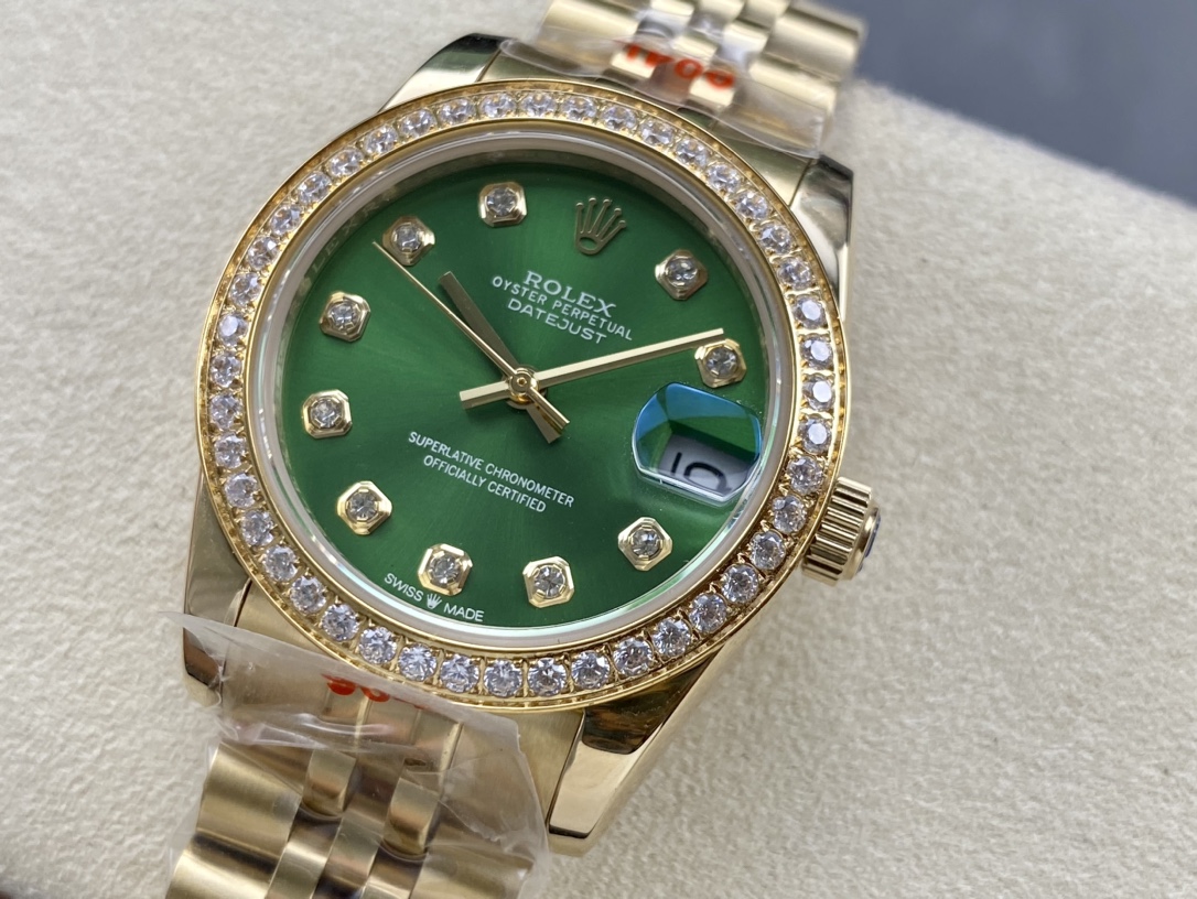 SK Factory 女款 劳力士Rolex 单历 日志型31mm 自動機械腕時計