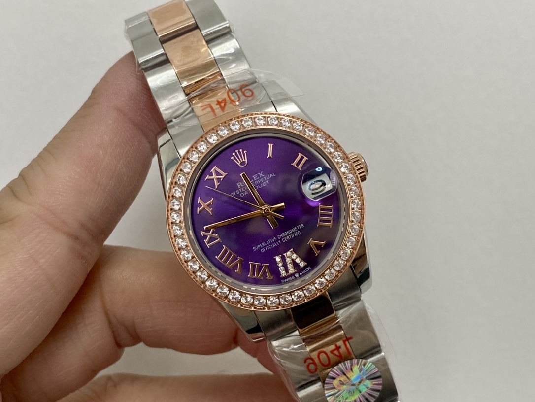 SK Factory レディース ロレックス 日付表示型 31mm