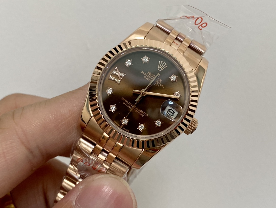 SK Factory 女款 劳力士Rolex 日志型31mm 自動巻き腕時計