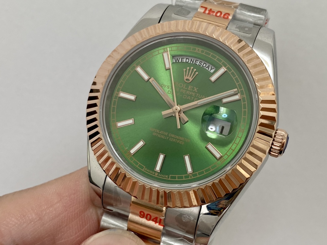 SK厂 劳力士Rolex 双历 星期日志型シリーズ 40mm - 高品質自動機械腕時計