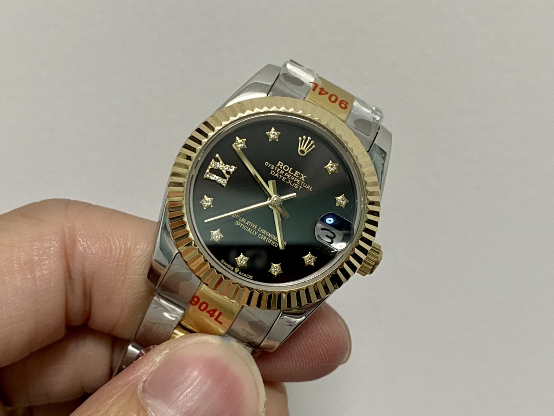 SK Factory 女款 劳力士Rolex 日志型31mm 自動巻き腕時計