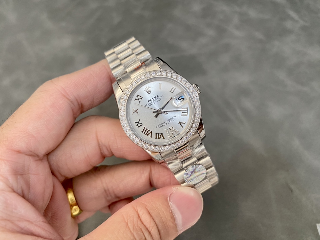 SK Factory 女款 劳力士Rolex 日志型31mm 自動機械腕時計