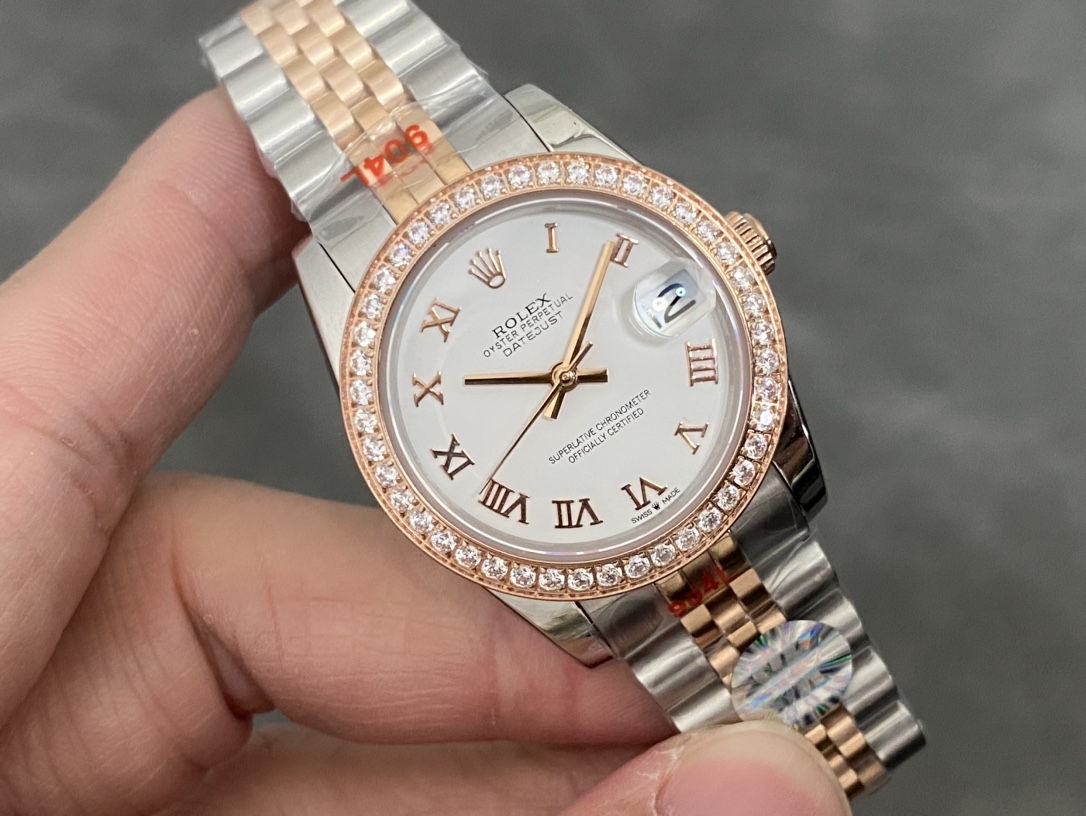 SK Factory 女款 劳力士Rolex 单历日志型31mm - 高品質な自動機械式腕時計