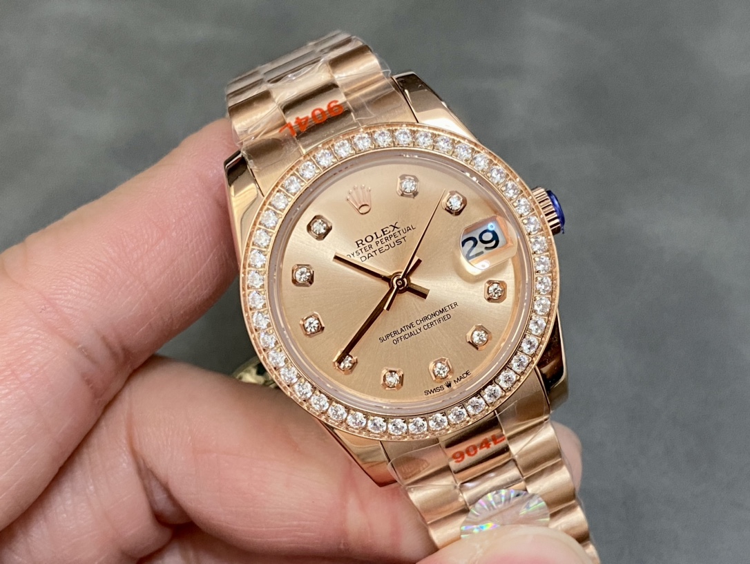 SK Factory 劳力士Rolex 女款 日志型 31mm 自動機械式腕時計