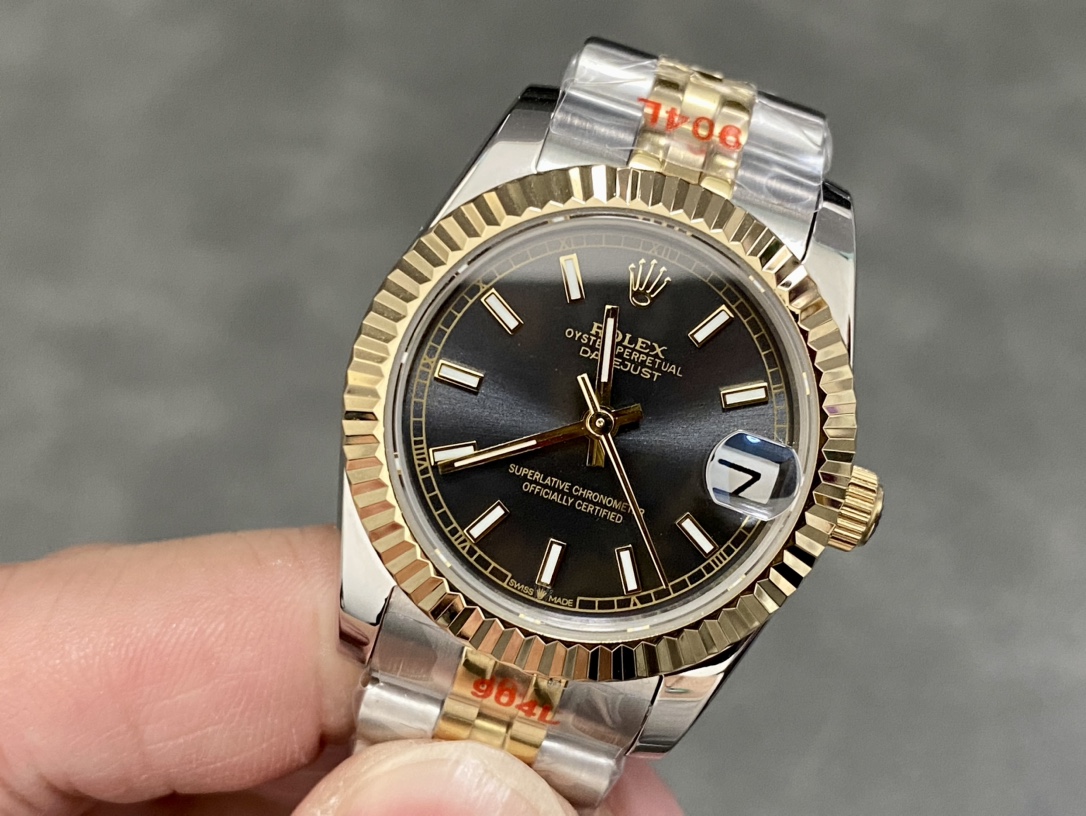 SK Factory 女款 劳力士Rolex 日志型31mm 自動巻き腕時計