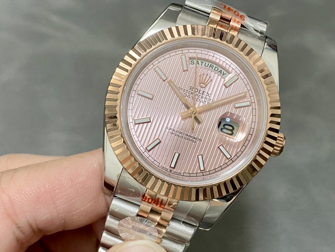 SK厂 劳力士Rolex 双历 星期日志型シリーズ 40mm - 自動機械式腕時計