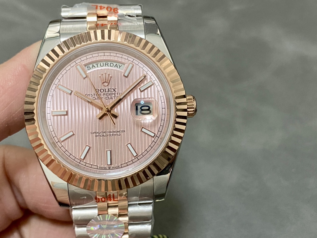 SK厂 劳力士Rolex 双历 星期日志型シリーズ 40mm - 自動機械式腕時計