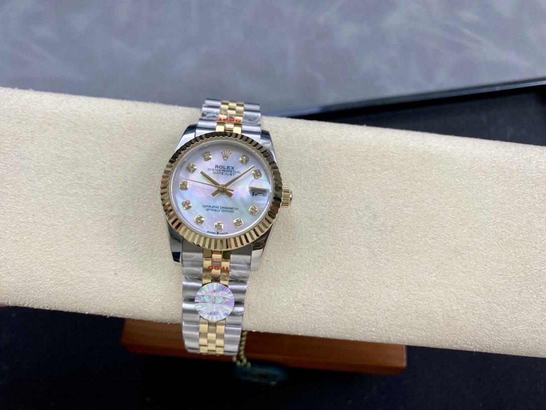 SK Factory 労力士Rolex 日誌型31mm 女性用腕時計