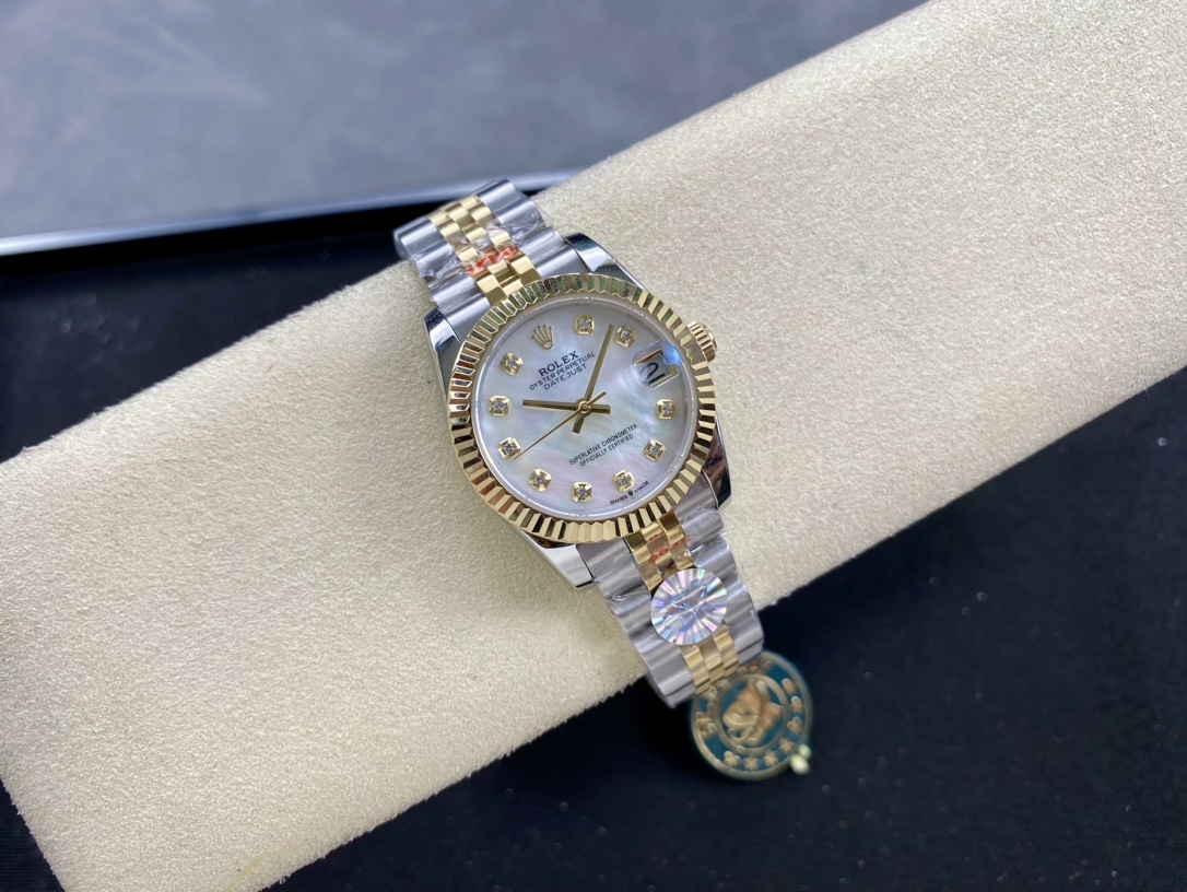 SK Factory 労力士Rolex 日誌型31mm 女性用腕時計