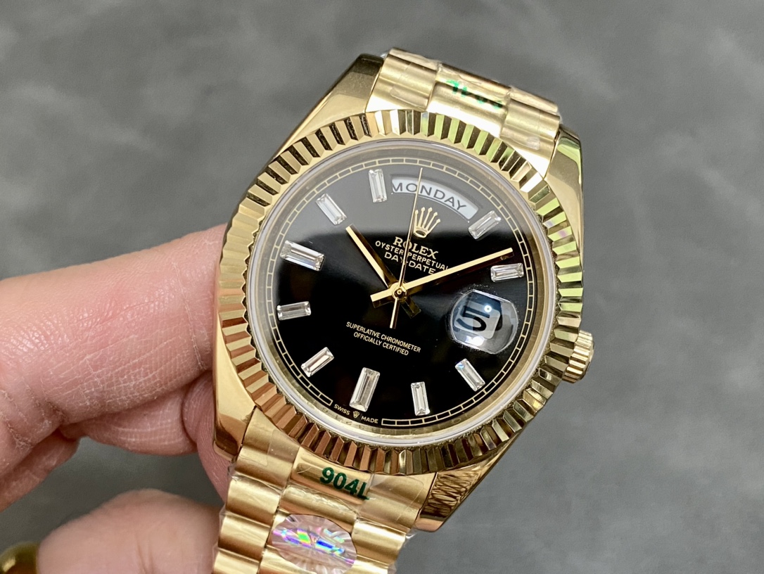 ロレックス 双头粒版本 40mm 自動巻き腕時計