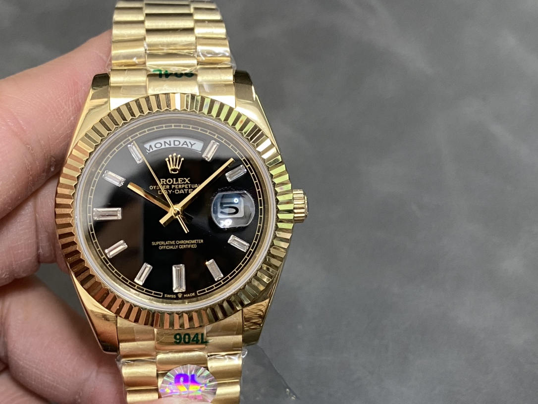 ロレックス 双头粒版本 40mm 自動巻き腕時計