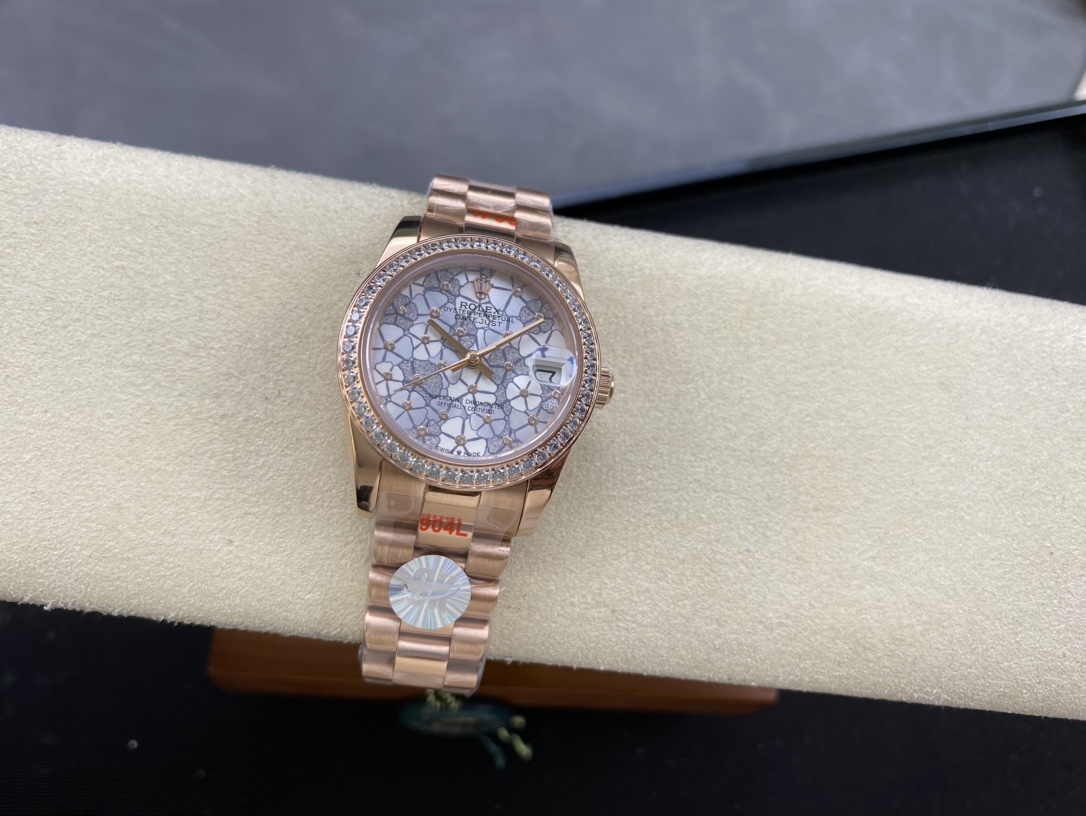 SK Factory レディース 労力士Rolex 日誌型31mm 自動機械式腕時計