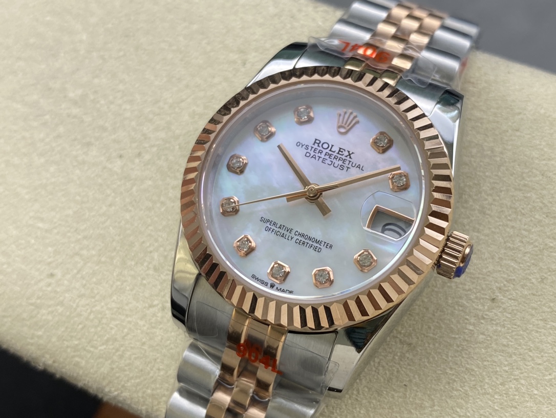SK Factory レディース 労力士Rolex 日誌型31mm 自動機械腕時計