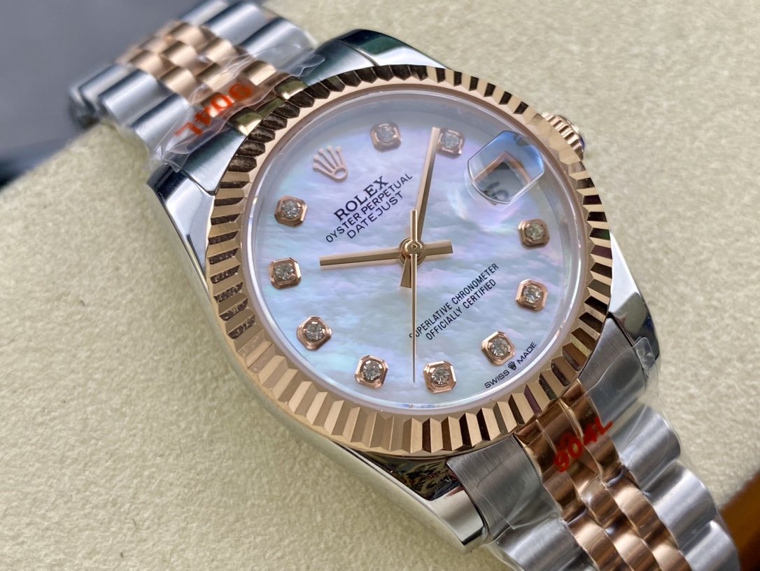 SK Factory レディース 労力士Rolex 日誌型31mm 自動機械腕時計