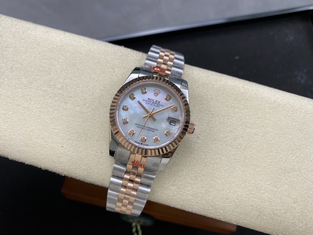 SK Factory レディース 労力士Rolex 日誌型31mm 自動機械腕時計