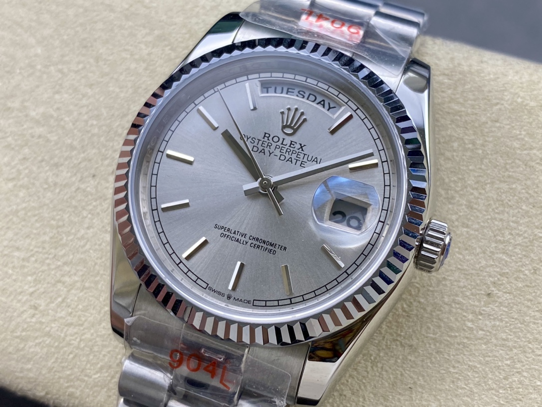 SK厂 劳力士Rolex 双历 星期日志型 36mm 自動巻き機械腕時計