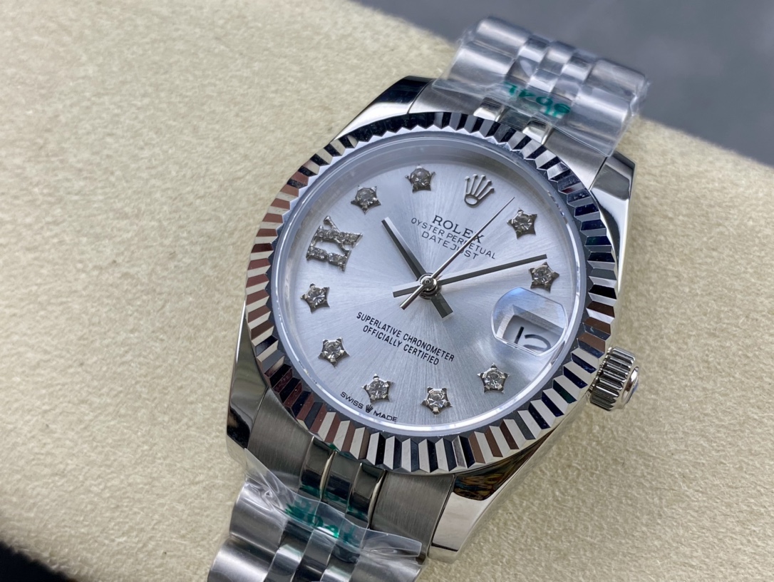SK Factory 劳力士Rolex 日志型31mm 女性用自動巻き腕時計
