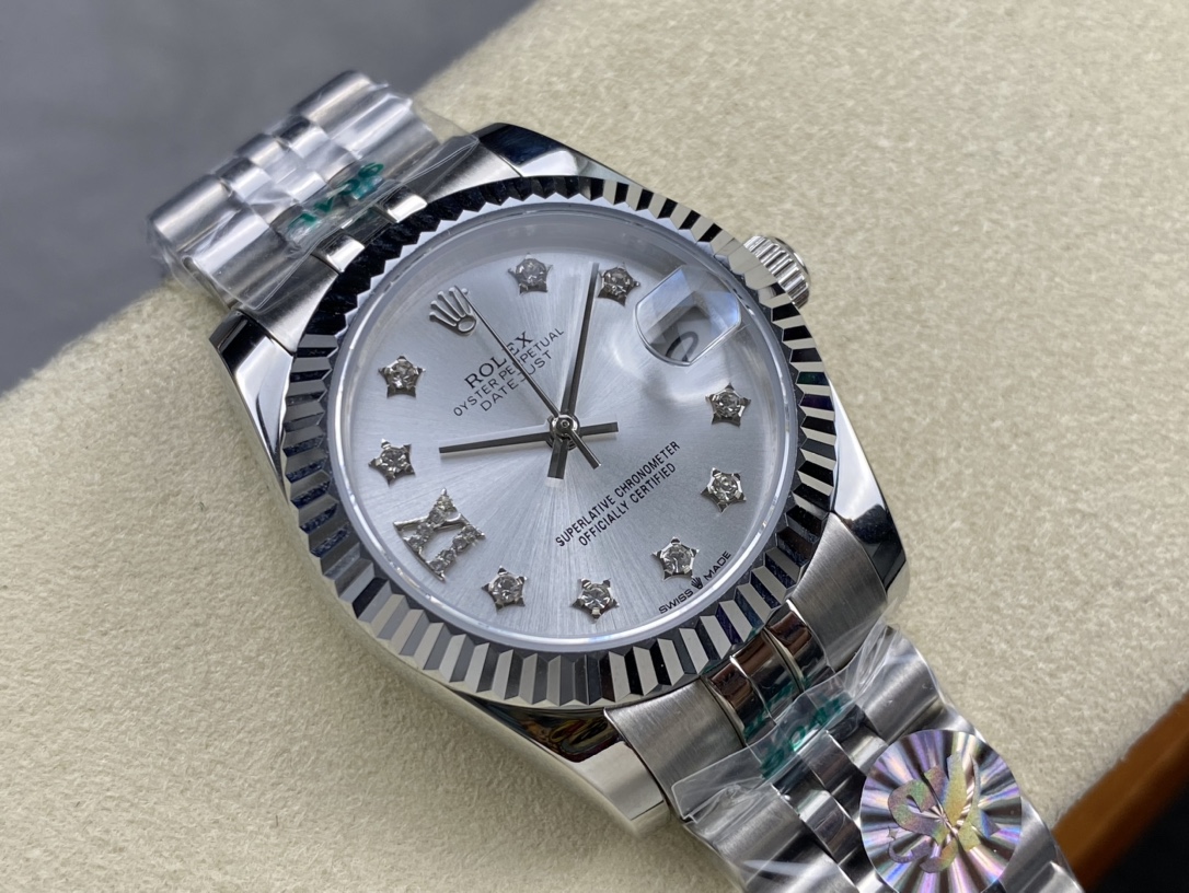 SK Factory 劳力士Rolex 日志型31mm 女性用自動巻き腕時計