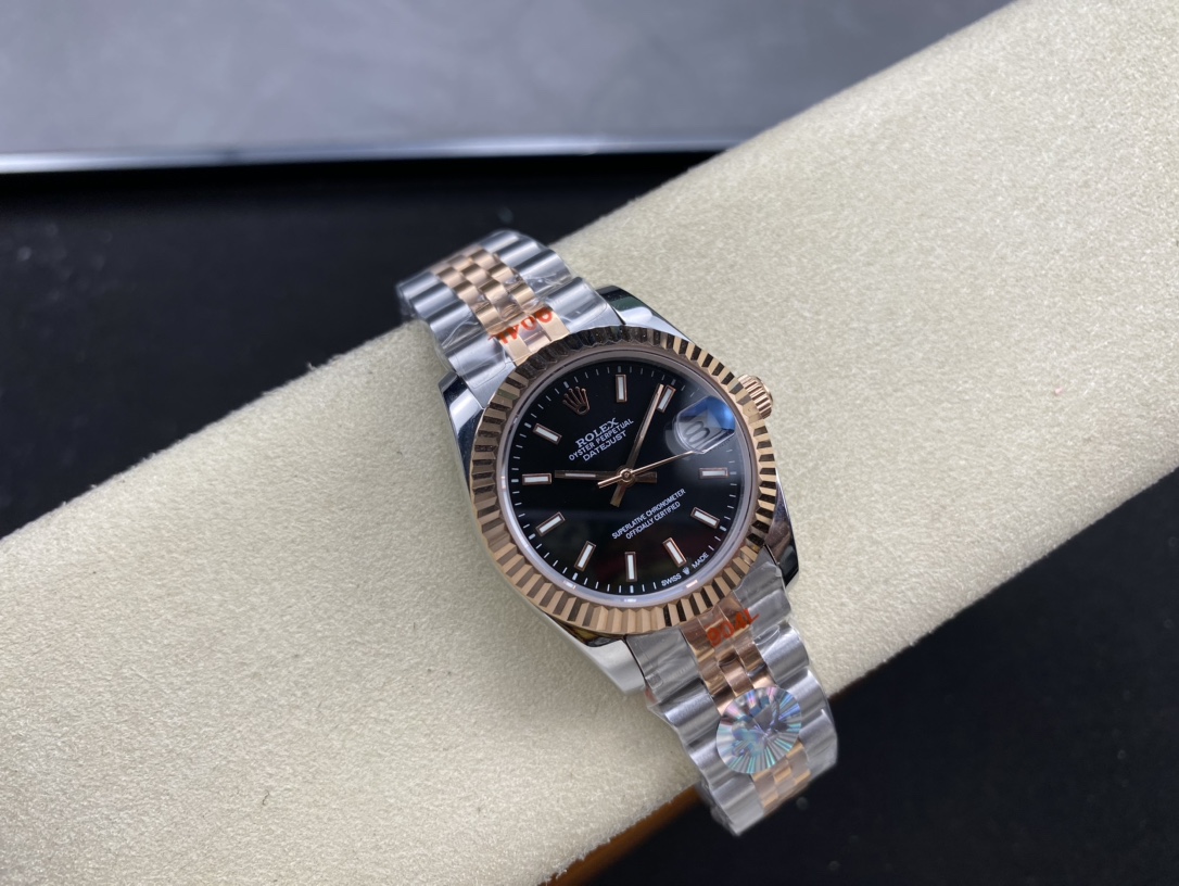 Rolex 双头粒版本 31mm 自動巻きメカニズム