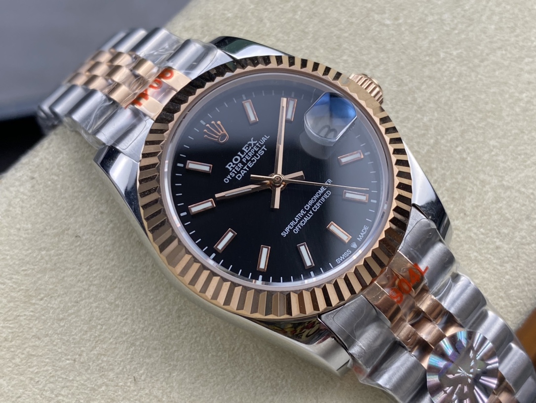 Rolex 双头粒版本 31mm 自動巻きメカニズム