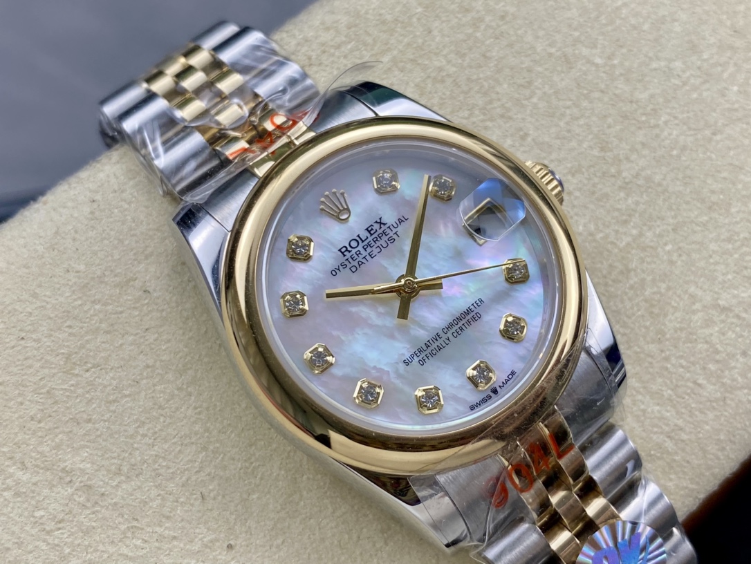 SK Factory 女款 劳力士Rolex 単歴型 31mm - 高品質自動機械腕時計