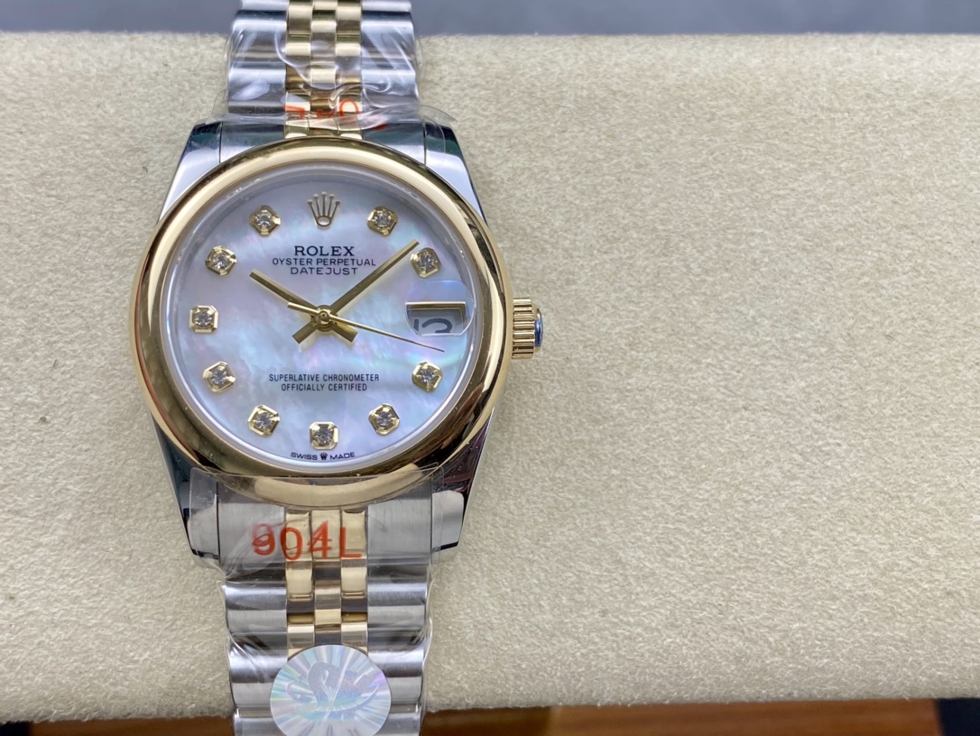 SK Factory 女款 劳力士Rolex 単歴型 31mm - 高品質自動機械腕時計