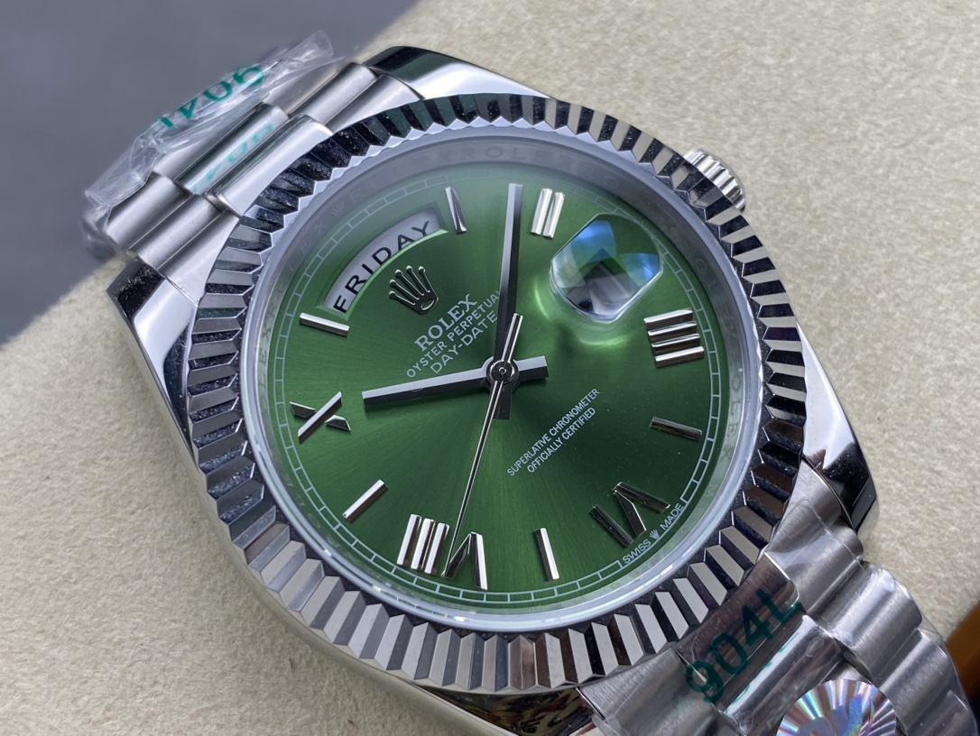 ロレックス 双头粒版本 - 40mmの自動機械式腕時計