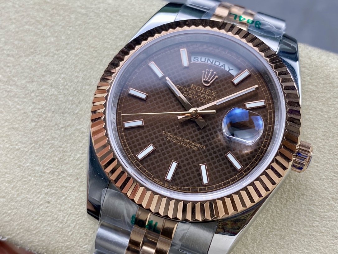 SK.Factory 劳力士 双头粒版本 40mm 自動巻き腕時計